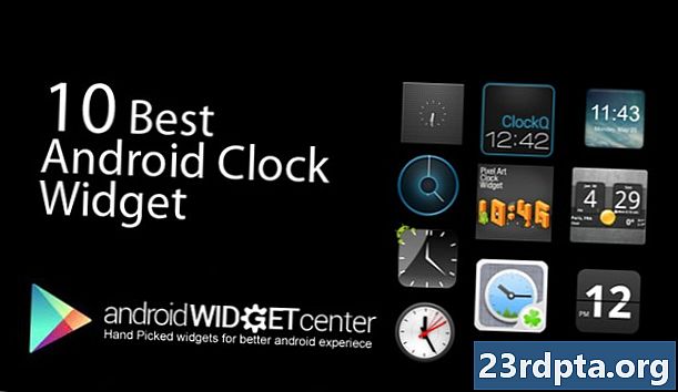 10 melhores widgets de relógio Android e widgets de relógio meteorológico!