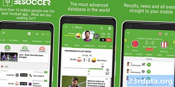 10 bedste europæiske fodbold apps og fodbold apps til Android!