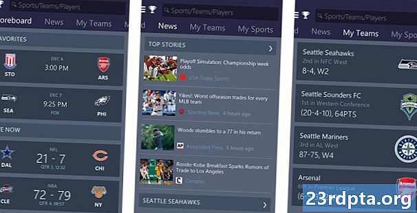 10 bästa appar för sportnyheter för Android!