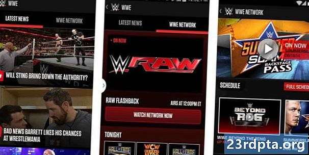 لوڈ ، اتارنا Android کے لئے 10 بہترین WWE اطلاقات اور WWE کھیل!