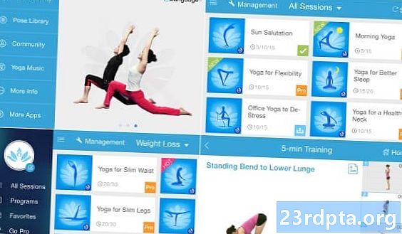 10 aplikasi yoga terbaik untuk Android menguatkan teras itu!