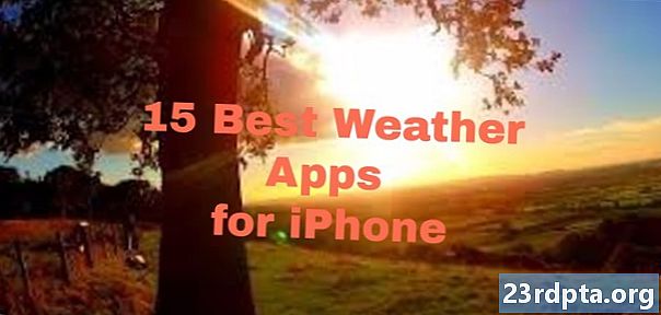 15 legjobb időjárási alkalmazás és időjárási kütyü az Androidra!