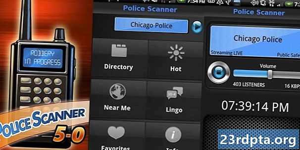 5 geriausios „Android“ skirtos policijos skaitytuvo programos