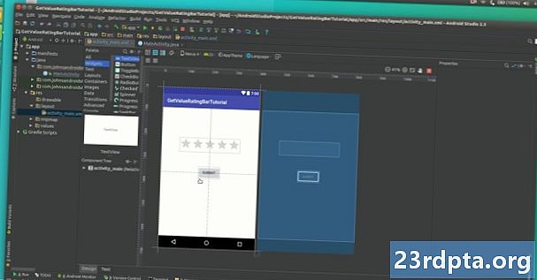 Az Android Studio és az alkalmazást alkotó fájlok használata