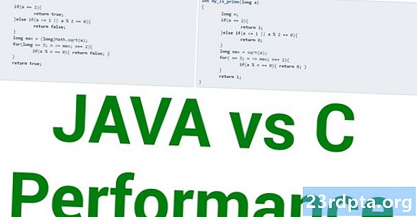 أداء تطبيق Java vs C - يوضح Gary