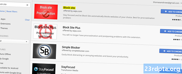 Jak blokovat webové stránky v systému Android
