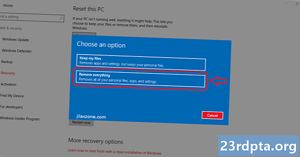 Hur återställer du Windows 10 tillbaka till fabriksbeståndet! - Hur