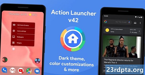 Action Launcher bevat eindelijk een donker thema