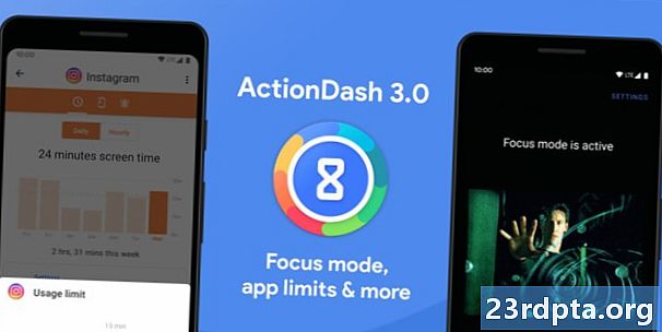 ActionDash 3.0, Digital Wellbeing'in öğle yemeğini almak için burada