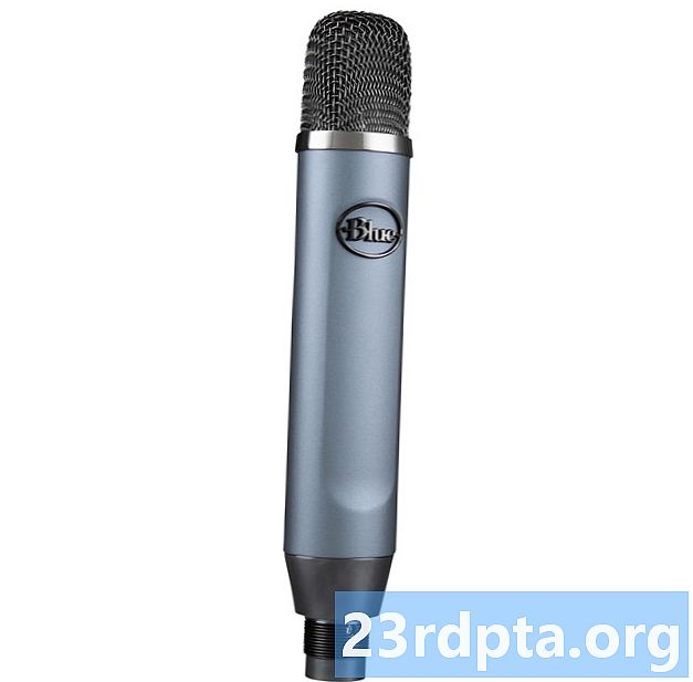 Синий Ember XLR микрофон: меньше и дешевле чем йети