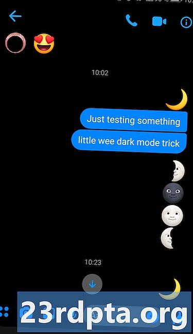 Facebook Messenger devine mod întunecat pe Android