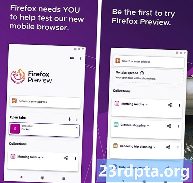 Firefox Preview je experimentální prohlížeč Mozilla, který je dvakrát rychlejší
