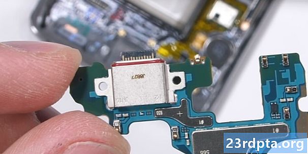 El desmontaje del Galaxy S10 revela la vergonzosa soldadura de puerto USB-C de Samsung
