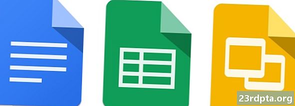 Dokumenty, Arkusze, Prezentacje i Witryny Google, które korzystają z Material Design w Internecie