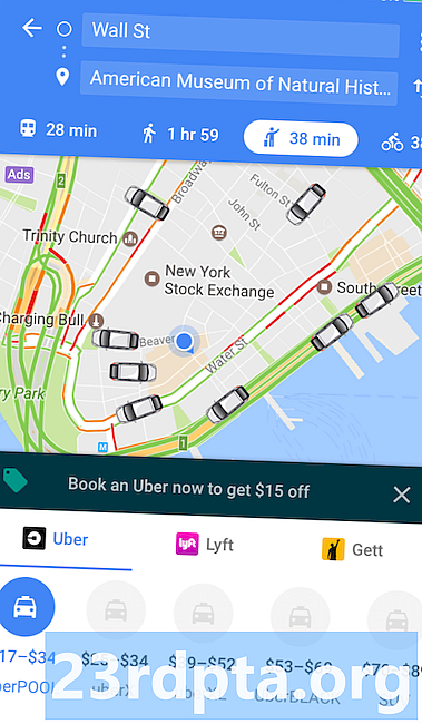 Google Maps ofereix una configuració de notificació més senzilla del trànsit públic