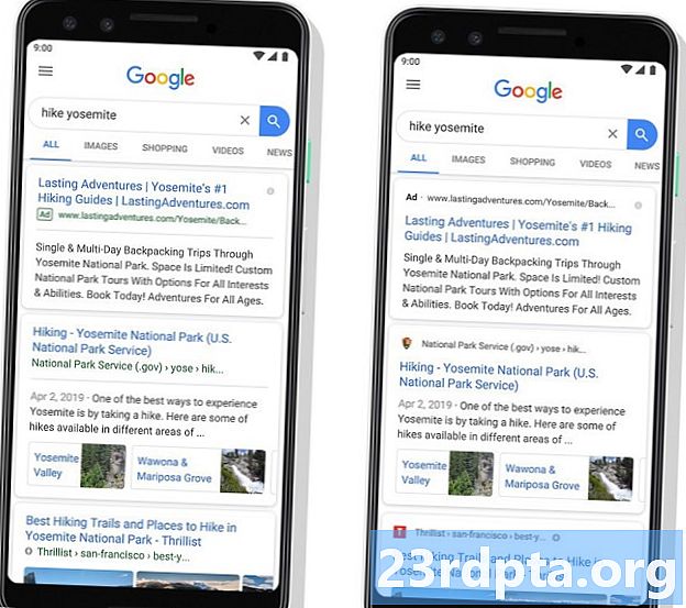 Google Search mendapatkan desain ulang di ponsel