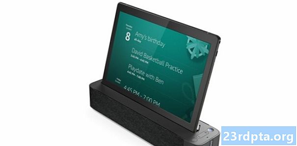 Lenovo Smart Tabs, Android tableti akıllı hoparlör yuvasıyla birleştirir
