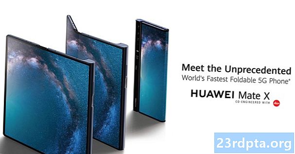 Møt Huawei Mate X, et sammenleggbart kraftverk med 5G