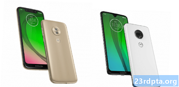 Серия Moto G7 показывает утечку: вот как могут выглядеть четыре телефона