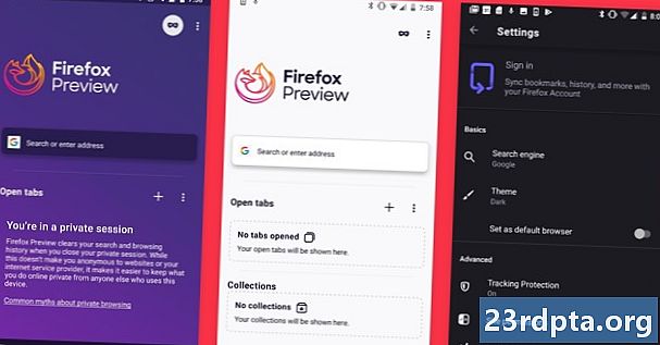 Mozilla Firefoxi eelvaade Androidile: sügavam pilk