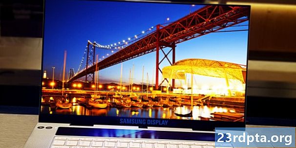 Ang bagong Samsung UHD OLED 15.6-pulgadang laptop na laptop ay mukhang kamangha-manghang