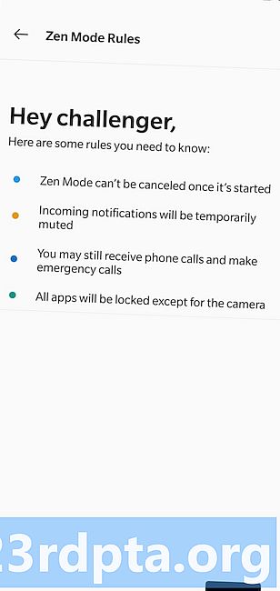 La modalità Zen di OnePlus 7 Pro è diretta su alcuni telefoni OnePlus precedenti