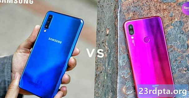 Comparació de Redmi Note 7 vs Samsung Galaxy M30: massa propera a les trucades
