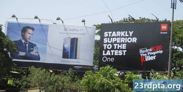 Redmi bắt đầu cuộc chiến quảng cáo với biển quảng cáo OnePlus
