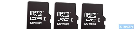 Kamusta sa microSD Express - ang pinakamabilis na memory card para sa mga smartphone