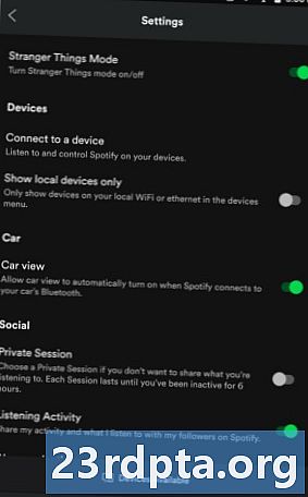 Spotify's Car View palielina saskarni braukšanas laikā - Jaunumi