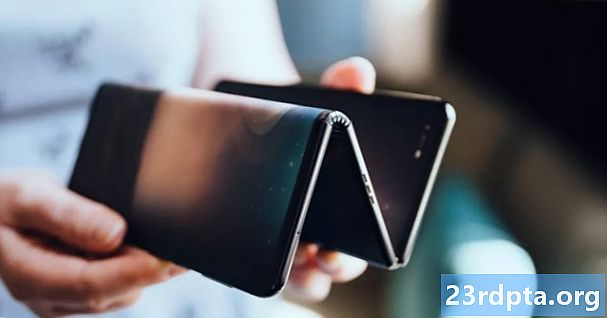 टीसीएल नवीन झिग्झॅग फोल्डेबल स्मार्टफोन प्रोटोटाइप दर्शविते