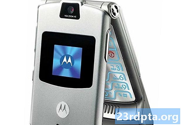 Den hopfällbara Motorola Razr-väckelsen kan landa under 2019