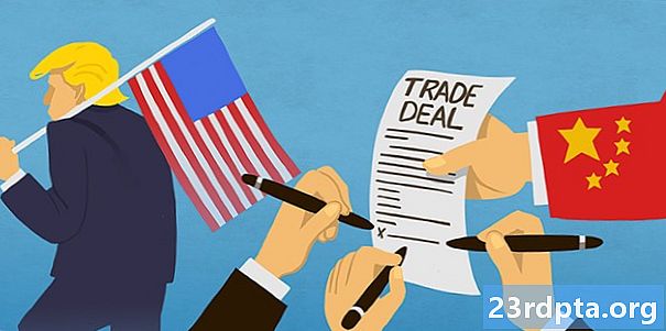Trump otevřený obchodní dohodě zahrnující „velmi nebezpečnou“ Huawei