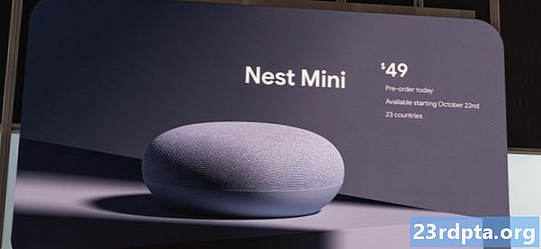 Актуализираният Google Mini е по-силен, монтиран на стена, все още на същата цена