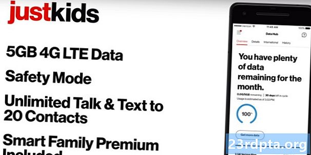 Verizon Just Kids, çocuklar için hazırlanmış bir akıllı telefon planı