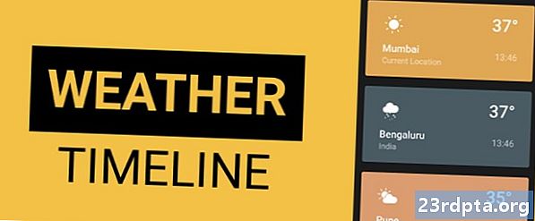 Weather Timeline-appen kommer snart tillbaka under ny hantering
