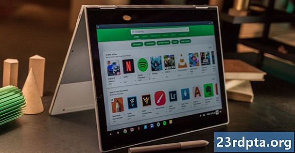 Google Pixelbook Отидете на ръка: скъпият Chromebook става по-евтин