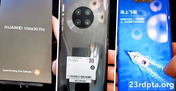Huawei Mate 30 Pro ติดมือ: ใหญ่ขึ้นเร็วขึ้นเพรียวบาง