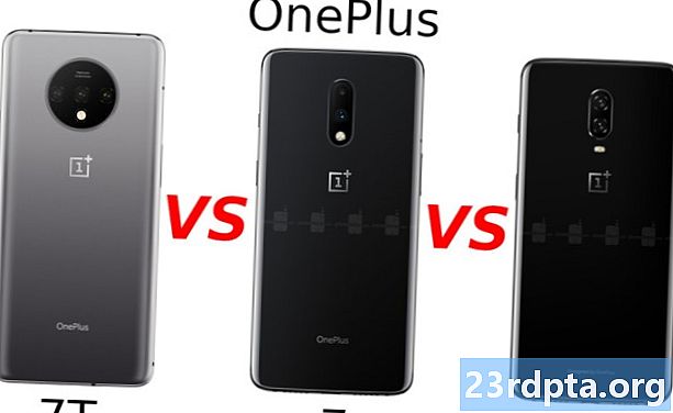 OnePlus 7T vs OnePlus 7 vs OnePlus 7 Pro comparaison de spécifications