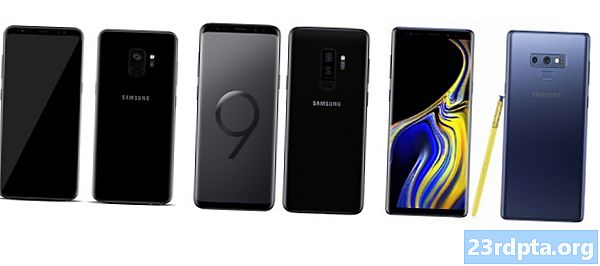 Samsung Galaxy Note 9 contre Galaxy Note 8: Comparaison caractéristiques et caractéristiques