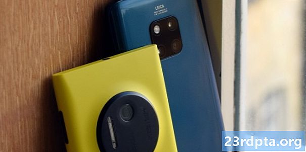 Tiroteio na câmera de 40 megapixels: Huawei Mate 20 Pro vs Nokia Lumia 1020
