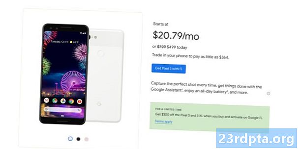 จัดการ: รับ Google Pixel 3a XL พร้อมบัตรกำนัล $ 100 จาก Amazon