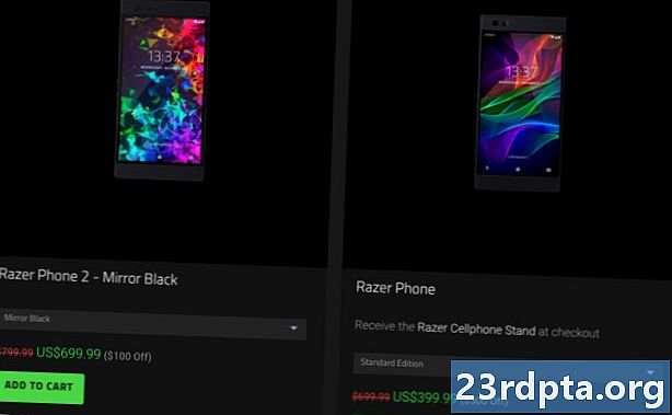 Deal: Razer Phone 2 tillbaka till sitt Prime Day låga pris på $ 400 (spara $ 400) - Teknik