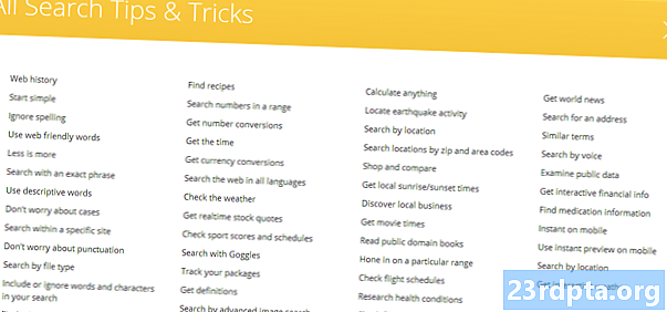 Mga tip at trick ng Paghahanap ng Google: lahat ng mga shortcut at tool na kakailanganin mo