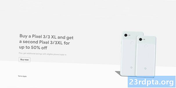 Google Store ofereix ofertes per a telèfons Pixel 3 i molt més