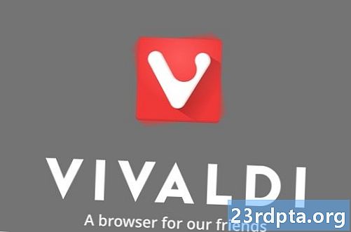 실습 : Vivaldi 웹 브라우저가 Android에 제공