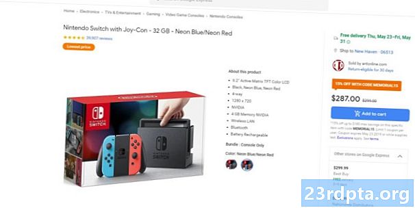Сделката с Nintendo Switch ви получава нова само за $ 244