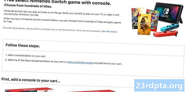 Угода Nintendo Switch дає вам безкоштовну гру з покупкою, включає гарячі назви