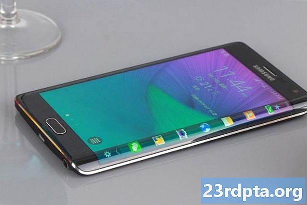 Originele Samsung Galaxy Note alleen na iPhone bij het instellen van trends