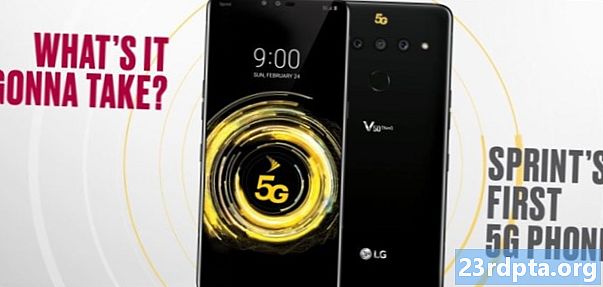Plano rinkiniai: įsigykite 5G „Sprint“ su puse kainos siūlančiu „LG V50 ThinQ“
